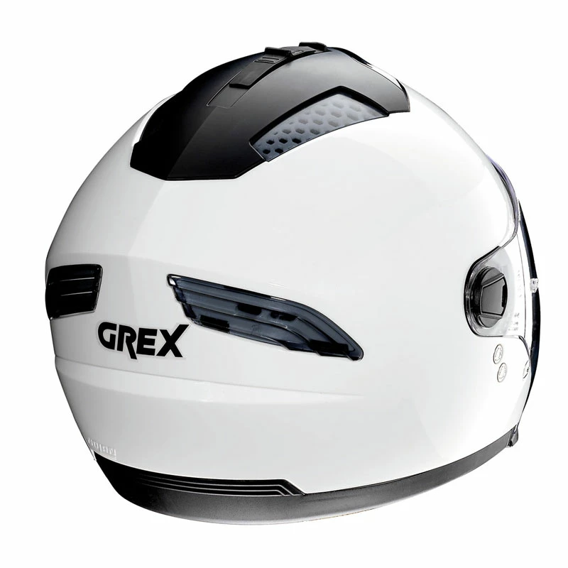 Mentoniera Removibile Grex G4.2 Pro Kinetic N-com Bianco Lucido 4 Mentoniera Removibile Grex G4.2 Pro Kinetic N-com Bianco Lucido - immagine 2