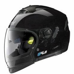 Mentoniera Removibile Grex G4.2 Pro Kinetic N-com Nero Lucido