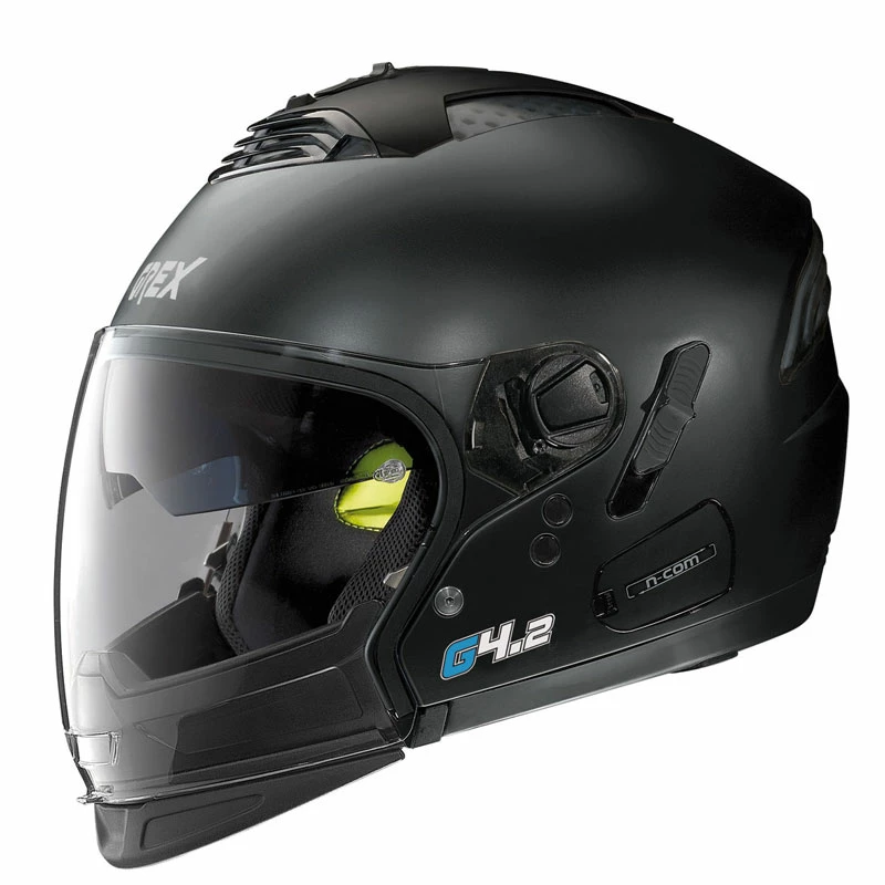Mentoniera Removibile Grex G4.2 Pro Kinetic N-com Nero Opaco 3 Mentoniera Removibile Grex G4.2 Pro Kinetic N-com Nero Opaco