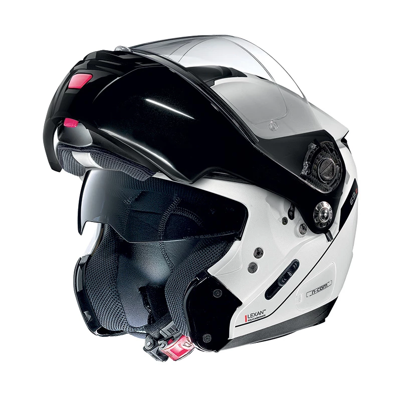 Policarbonato Casco Modulare Grex G9.2 Offset N-com Bianco 3 Policarbonato Casco Modulare Grex G9.2 Offset N-com Bianco