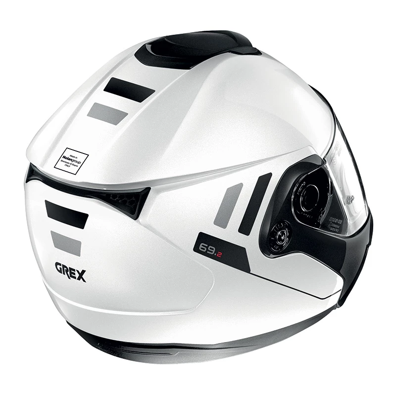 Policarbonato Casco Modulare Grex G9.2 Offset N-com Bianco 5 Policarbonato Casco Modulare Grex G9.2 Offset N-com Bianco - immagine 3