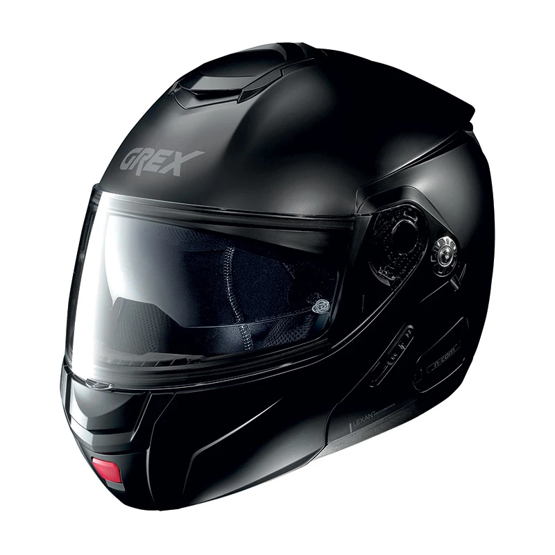 Policarbonato Casco Modulare Grex G9.2 Kinetic N-com Nero Opaco 4 Policarbonato Casco Modulare Grex G9.2 Kinetic N-com Nero Opaco - immagine 2