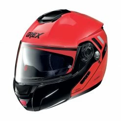 Policarbonato Casco Modulare Grex G9.2 Offset N-com Corsa Rosso