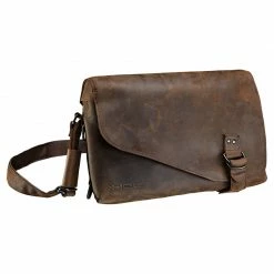 Tessuto Borsa A Tracolla Held Urban Marrone